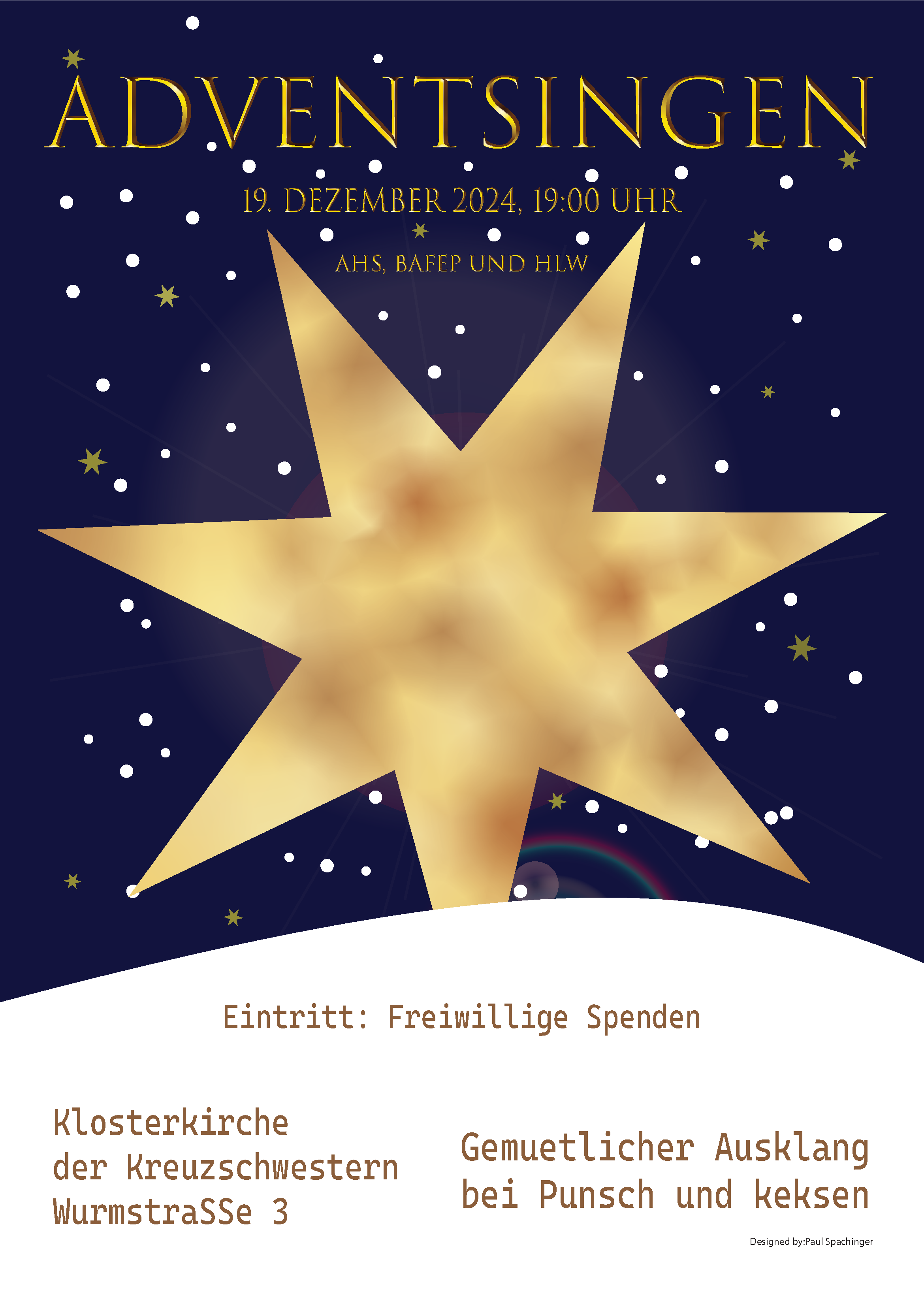 Bild Adventplakat